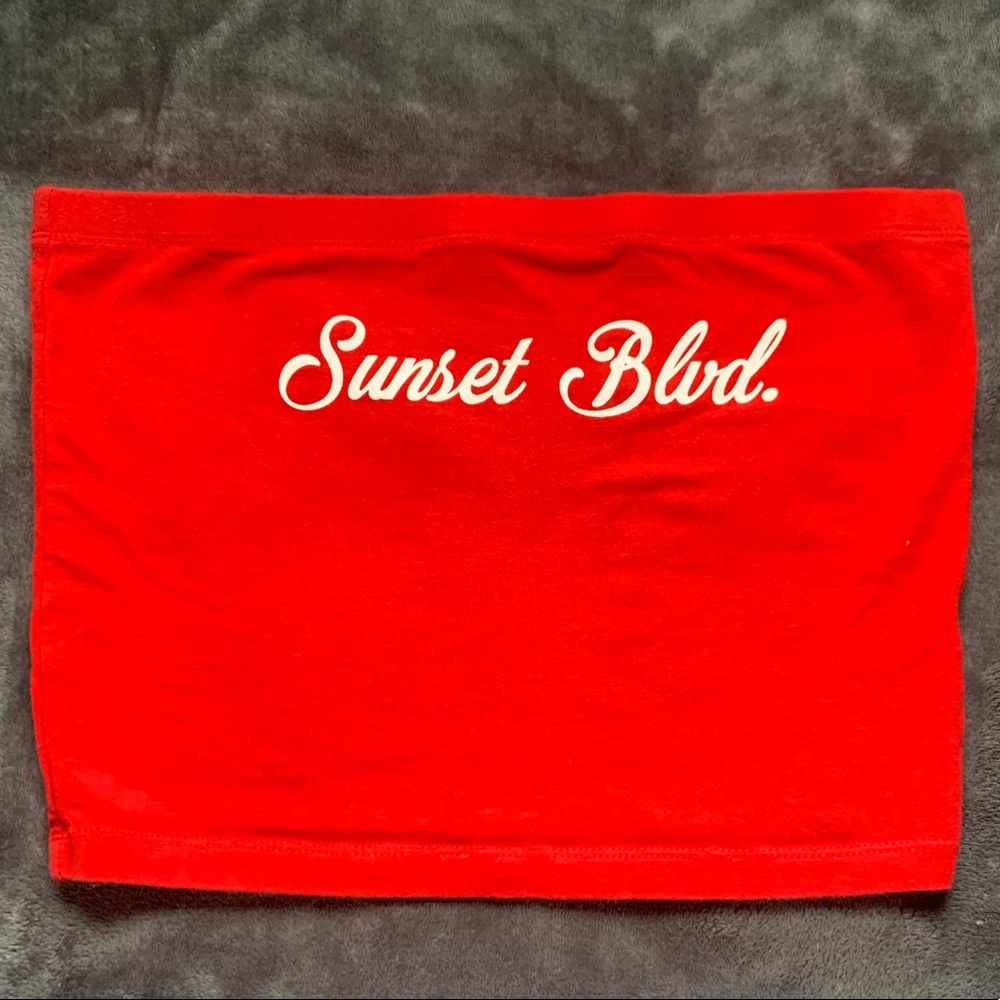 Brand New Red Tube Top